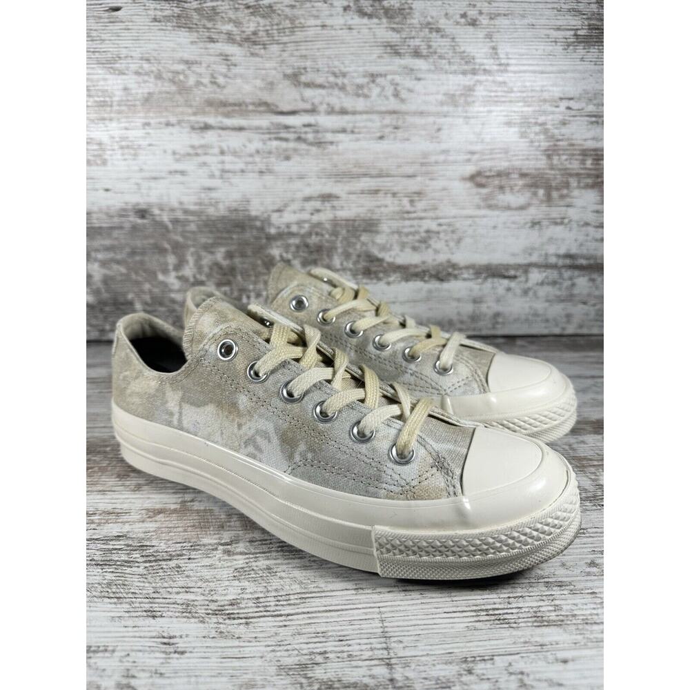 Women's Converse Chuck 70 Ox Low 'Beach Dye' Beige/Cream Sneakers Sz 7 EUC!